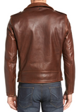 50s Oil Tanned Cowhide Leather Moto Jacket