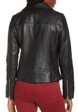 Alba Leather Moto Jacket