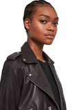 Balfern Leather Biker Jacket