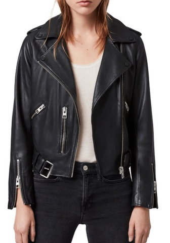 Balfern Leather Moto Jacket