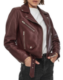 Benjamin Leather Moto Jacket