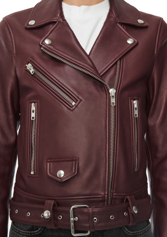 Benjamin Leather Moto Jacket