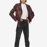 Benjamin Leather Moto Jacket