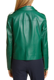 Bernice Leather Moto Jacket