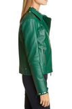 Bernice Leather Moto Jacket
