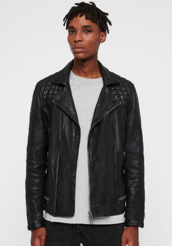CONROY LEATHER BIKER JACKET