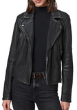 Cargo Leather Biker Jacket