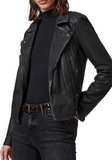 Cargo Leather Biker Jacket