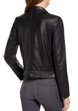 Chelsea Leather Moto Jacket