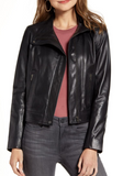 Chelsea Leather Moto Jacket