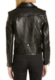 Classic Leather Moto Jacket