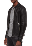 Cora Leather Moto Jacket