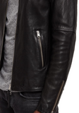 Cora Leather Moto Jacket
