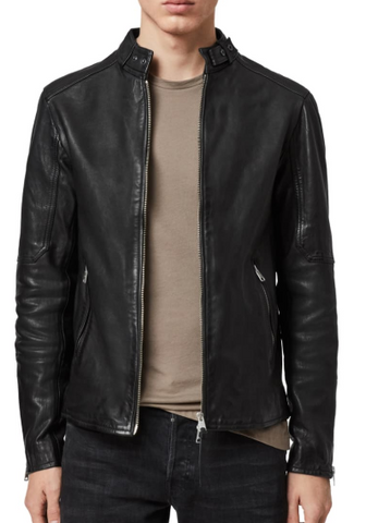 Cora Leather Moto Jacket