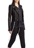 Dracu Leather Biker Jacket