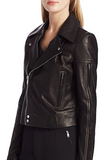 Dracu Leather Biker Jacket