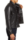 Frankie Leather Moto Jacket
