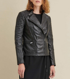 Hadley Quilted Leather Jacket