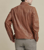 Josh Leather Moto Jacket