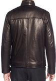 Lambskin Leather Moto Jacket