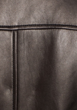 Lambskin Leather Moto Jacket