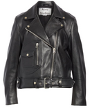 Lambskin Leather Moto Jacket