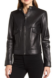 Lambskin Racer Jacket