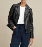 Leather Moto Jacket