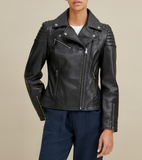 Leather Moto Jacket