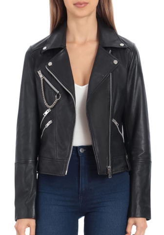 Leather Biker Jacket