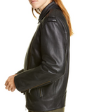 Leather Moto Jacket