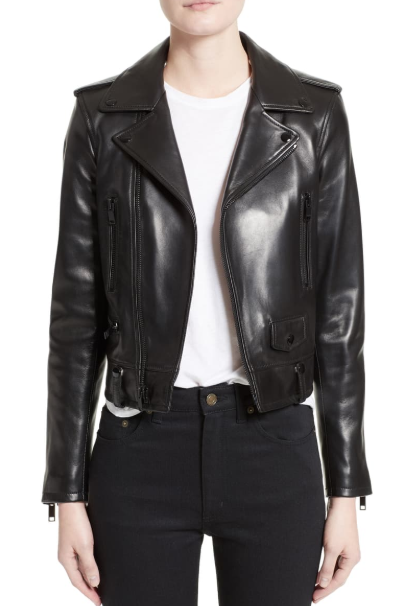 Leather Moto Jacket