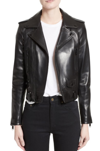 Leather Moto Jacket