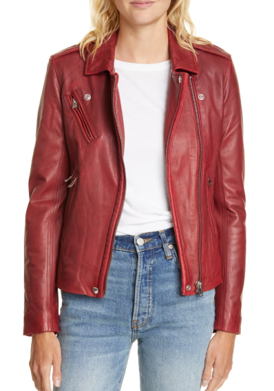 Leather Moto Jacket