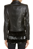 Leather Moto Jacket