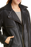 Leather Moto Jacket