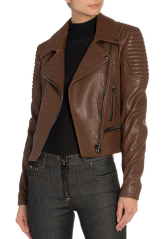 Leather Moto Jacket