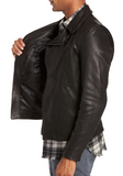 Leather Moto Jacket
