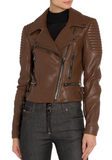 Leather Moto Jacket