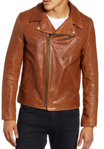 Leather Moto Jacket