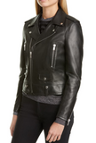Leather Moto Jacket