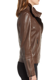Leather Moto Jacket