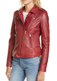 Leather Moto Jacket