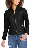 Leather Moto Jacket