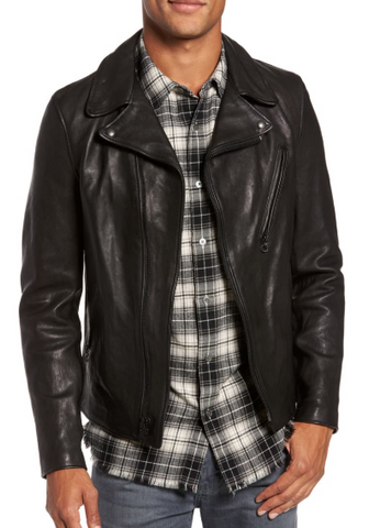 Leather Moto Jacket