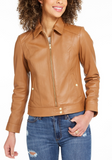 Leather Moto Jacket