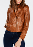 Leather Moto Jacket, Regular & Petite Sizes