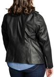 Long Lifetime Leather Moto Jacket
