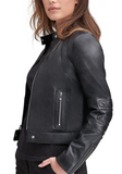 Marc Leather Moto Jacket