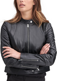 Marc Leather Moto Jacket